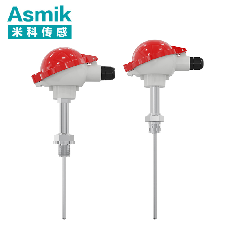 米科铠裝溫度傳感器-螺紋式